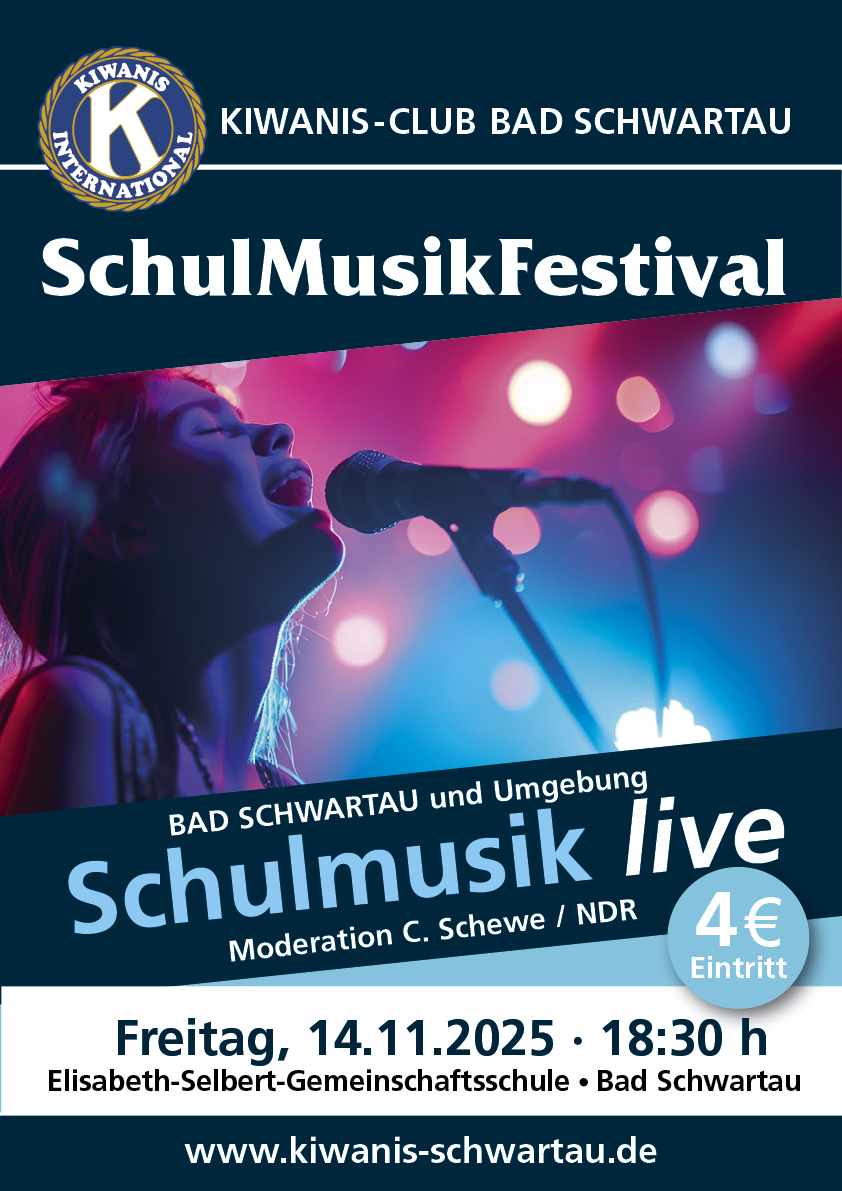 Kiwanis SchulMusikFestival am 14.11.2025