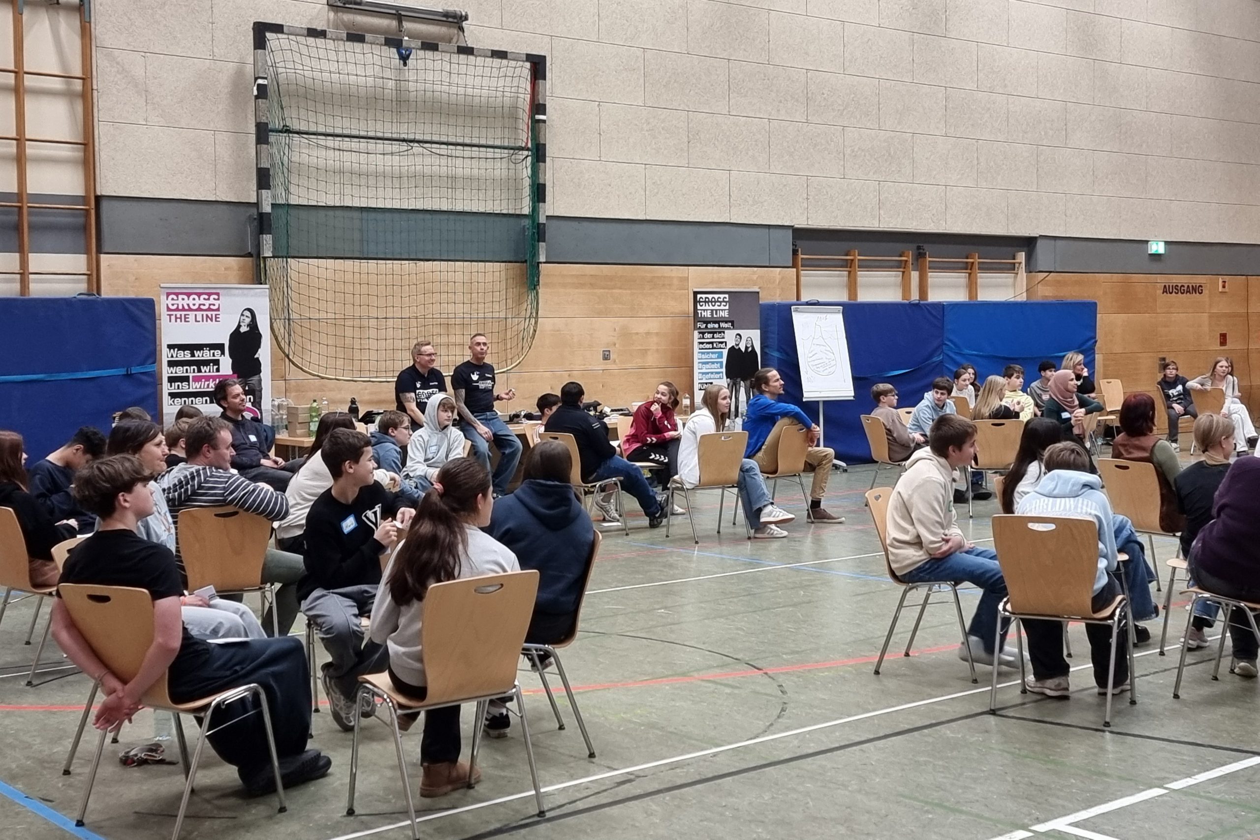 Erster „Cross The Line“-Workshop in Deutschland