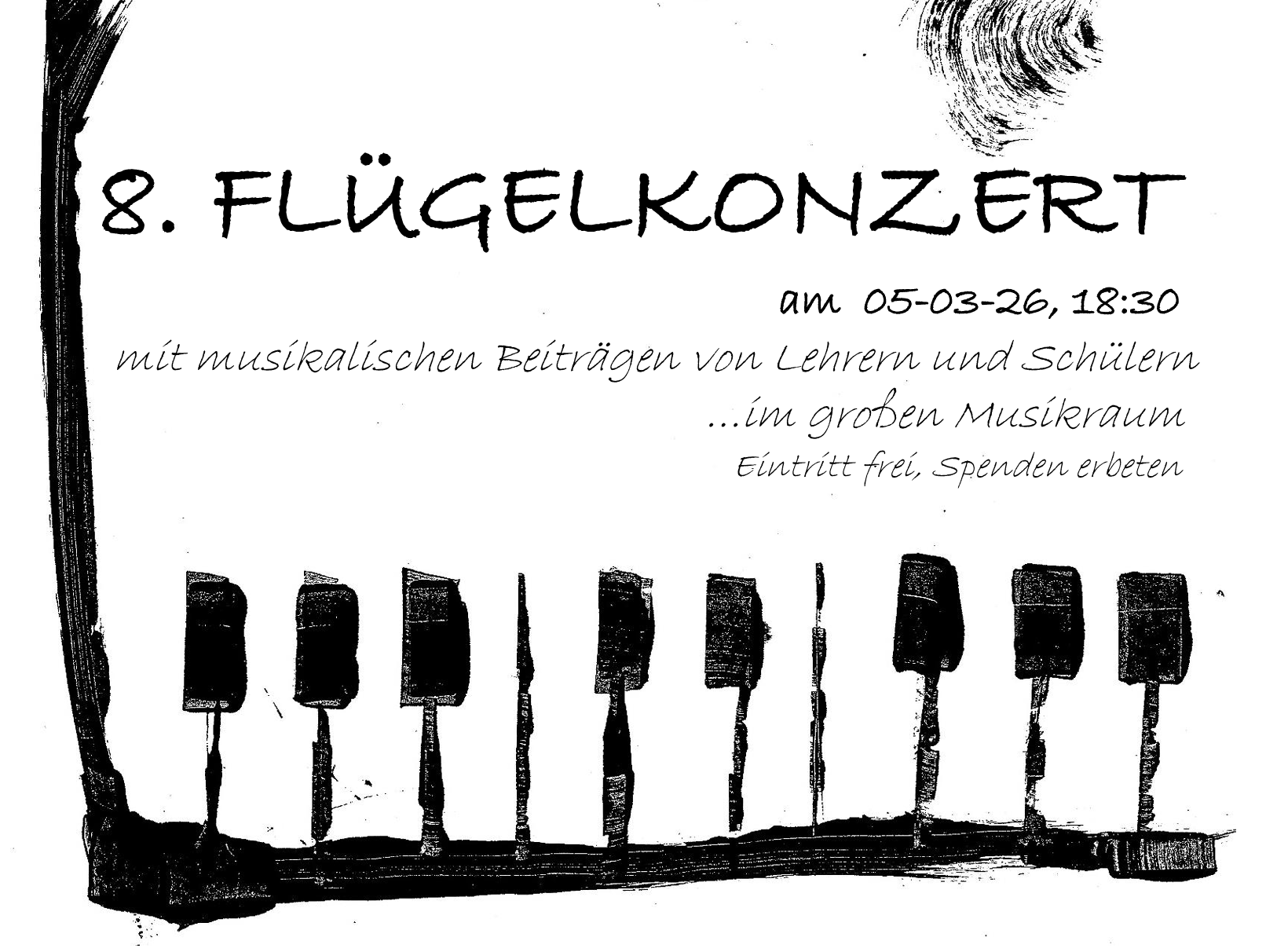 25 Jahre Cesar-Klein-Schule: Traditionelles Flügelkonzert lädt zum musikalischen Abend ein